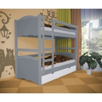 Кровать двухъярусная деревянная Bonny
